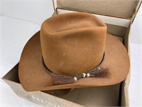 Resistol Beaver Western Cowboy Rodeo Hat Size 7.5
