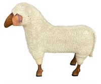 Francois Xavier Lalanne Teak Wool Interior Sheep