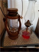 Mason Jar Lantern & Oil Lamp