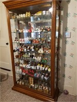 80' X 40" X 14" Front Glass Slide Curio Cabinet