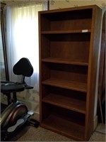 5 Shelf Bookcase. Very Solid.