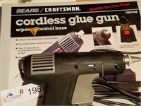 Sears cordless glue gun