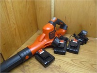 Battery Operated Leaf Blower/Works