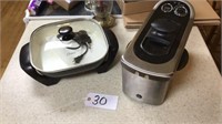 GE OI FRYER, zoster electric skillet