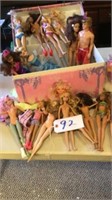 19 Barbie Dolls And 1 Ken ( He’s Way Out