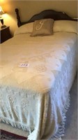 Full Size Mattress And Headboard, Spread Included