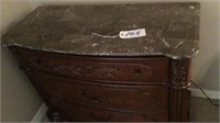 3 Drawer Dresser, Top Has A Little Damage (See