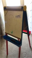 Double Sided Self Standing Chalk Board With