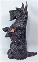 Scottie Door Stop, cast aluminum, reproduction -