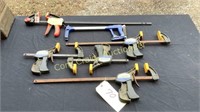 VARIOUS ROD CLAMPS