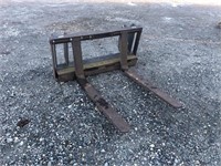 Shop Built Pallet Fork Attachment