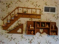 Lucy & Me Bears Plus Wooden Shelves