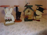 Wooden Seasonal Holiday Display items