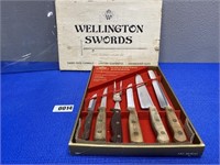 Knife Set w/2 Wellington & 4 Chicago Cutlery