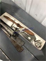 1920'S RELEASE PARTS FOR METALCRAFT PLANE,