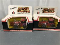ERTL DIECAST IH 4WD TRACTORS, 1:64, IN BOX