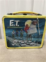 E.T. METAL LUNCH BOX, NO THERMOS