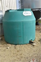 1250 gal Hold On Poly Tank Water Tank, 2" valve