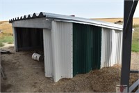 Calf Shelter 10'x17.5' long Metal