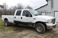 2004 Ford F350 XLT 4WD, Crew Cab, Long Box