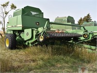 1984 John Deere 7721 PTO Combine, w/2-12 Pickup