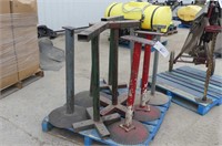Skid of Wagon Stands