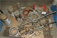 Assorted Couplers, Clamps, and Misc.