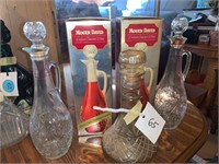 LOT OF DECANTERS