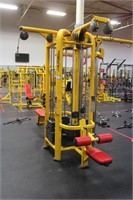 LIFE FITNESS 4-SIDED CABLE STATION