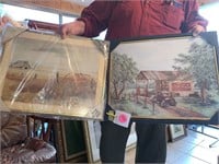 FRAMED COCA COLA COUNTRY PRINTS