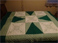 (3) Hand Quilted Quilts