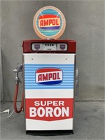 Restored Ampol Super Boron Wayne 605C Industrial