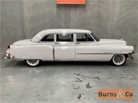 1953 Cadillac Fleetwood White