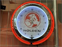 HOLDEN NEON Clock Battery and 240 Volt 360mm