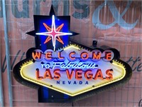 Superb WELCOME TO LAS VEGAS Light Up Neon Sign.
