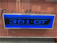 Ford GT 351 Light Box Single Sided 1000x300