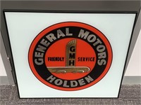 Superb General Motors Holden Hand Painted Emblem