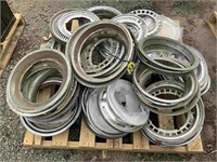 PALLET OF VARIOUS DRESS RIMS