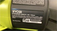 (2) Ryobi Cordless Blower RY40408VNM