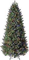 7.5 ft Pre-Lit Quick Set Artificial Christmas Tree