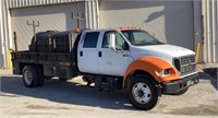 2000 Ford F-650 SuperDuty CrewCab Water Tank Truck