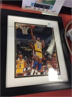 LA Lakers Magic Johnson with seal