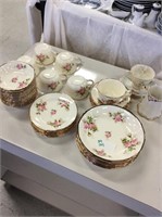 36 pieces mossy rose China