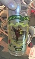 Lot 19 Kentucky Derby Glasses