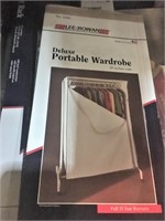 2 portable wardrobes, Alum Foil