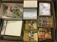 Old Stock Asian Stamp Holders, Notecards