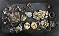 Lot Jewelry incl. Sterling and Box