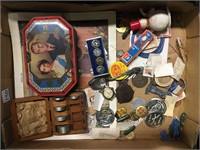 Lot Small Collectibles, Monkees Cards, etc