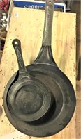 Old Tin Skillets, Muffin Pans
