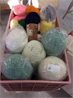 A lot of yarn